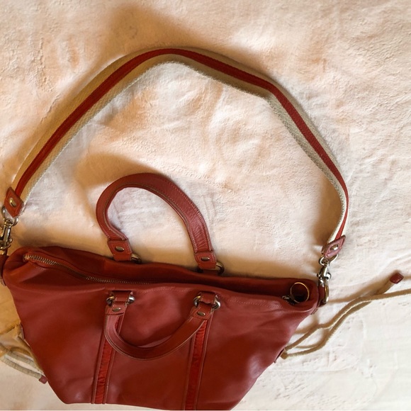 Coach Poppy Lg Spotlight Washed Leather Shldr Bag - Picture 16 of 16